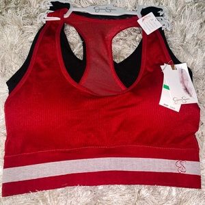 NWTS Jessica Simpson sports bra set of two